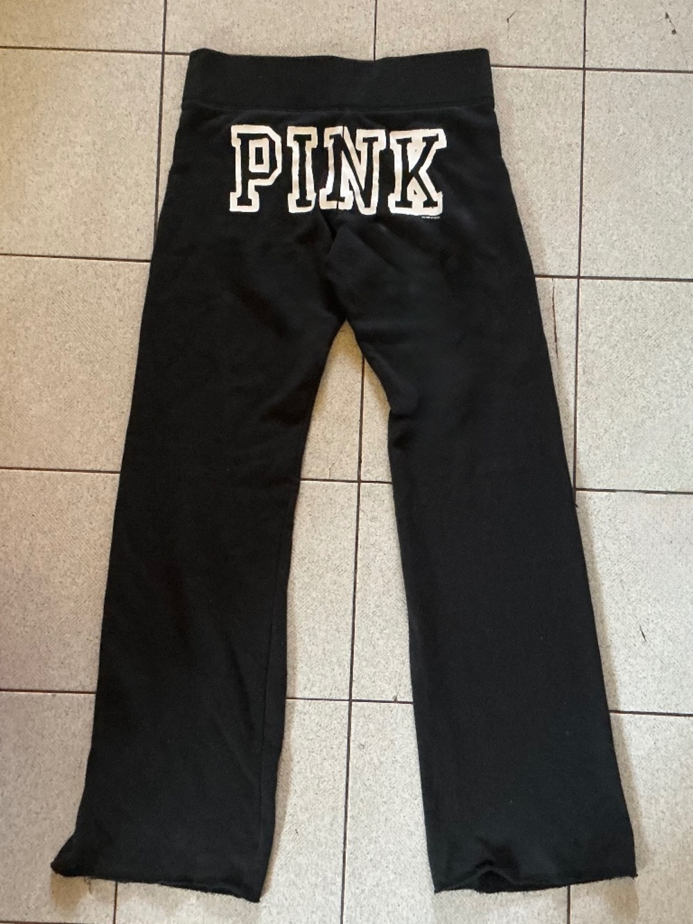 VICTORIA SECRET PINK labeled sweatpants wide leg